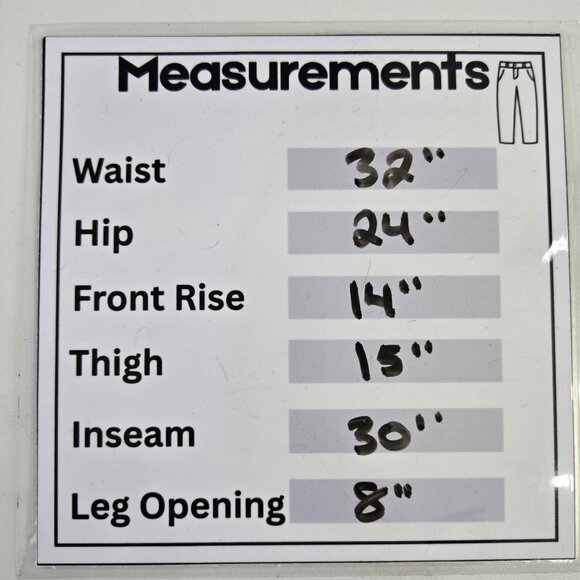 New Men’s Kitchen Apparel Checkered Pants – Size Large - Picture 6 of 6